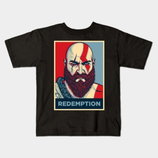 REDEMPTION - KRATOS'S EDITION Kids T-Shirt